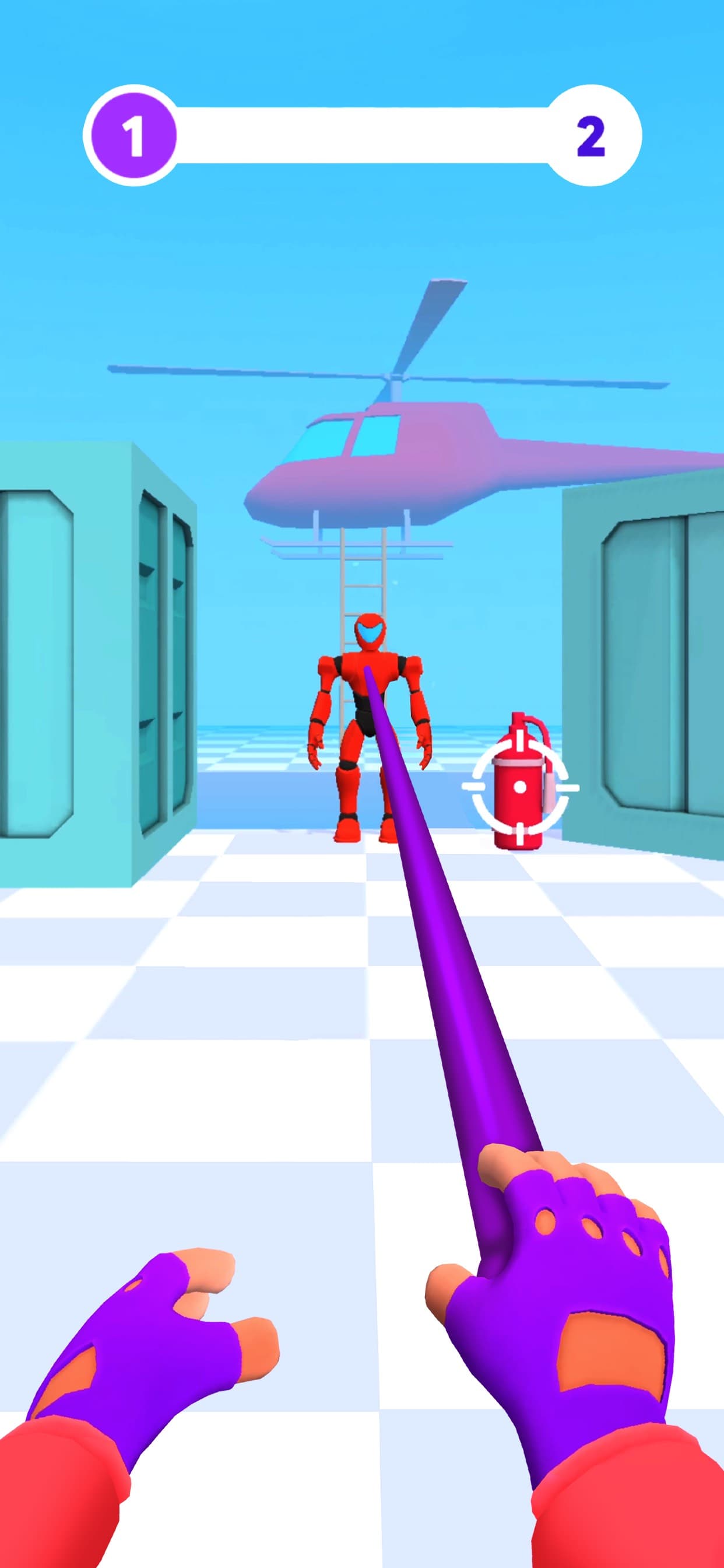 Ropy Hero 3D: Super Action screenshot 1 - screenshot