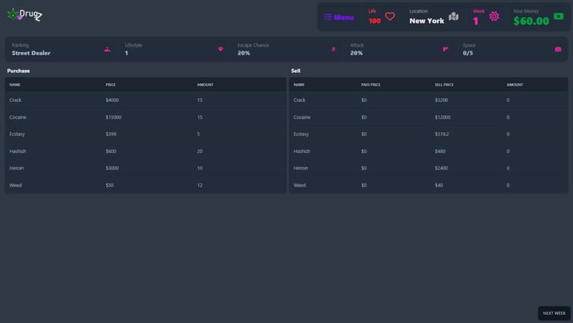 Null - screenshot