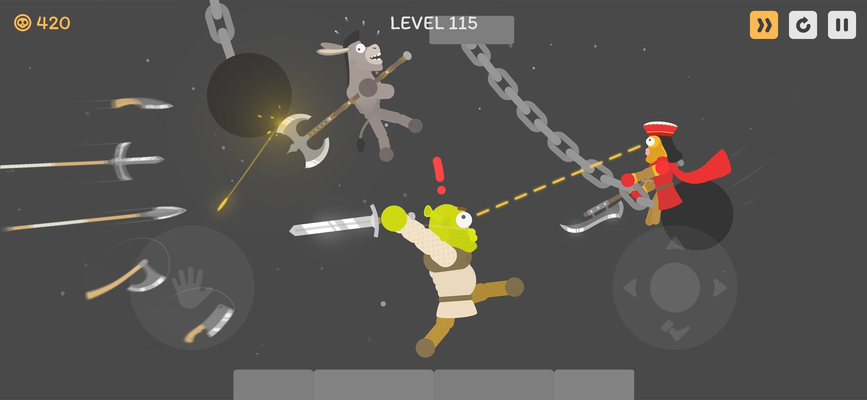 Ragdoll Hit:Wild puppet battle screenshot 3 - screenshot