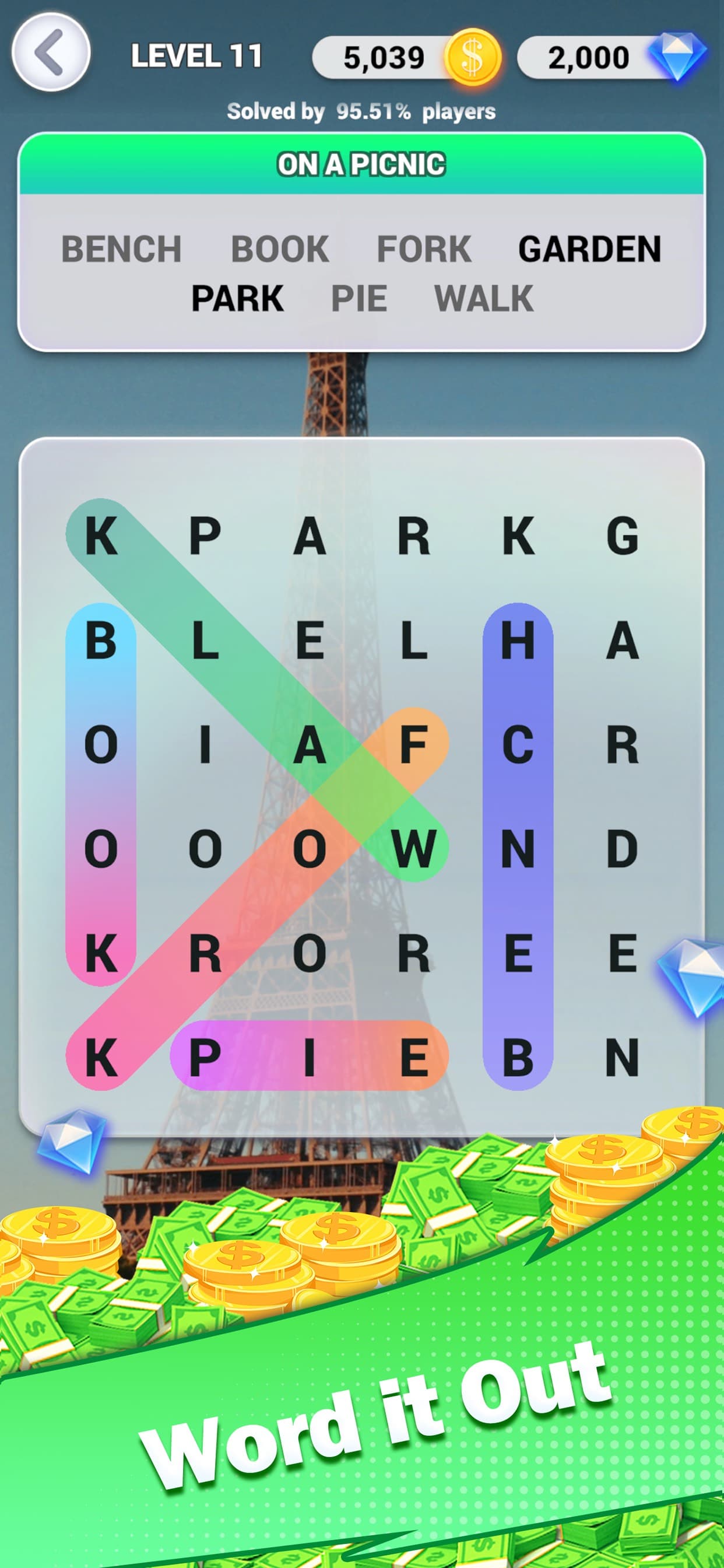 Words Explorer - Puzzle Search screenshot 1 - screenshot