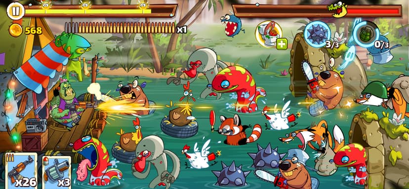 Swamp Attack 2 screenshot 3 - screenshot