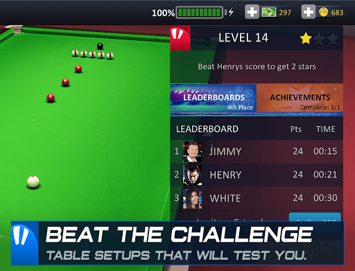 Snooker Stars - 3D Sports Game screenshot 17 - screenshot