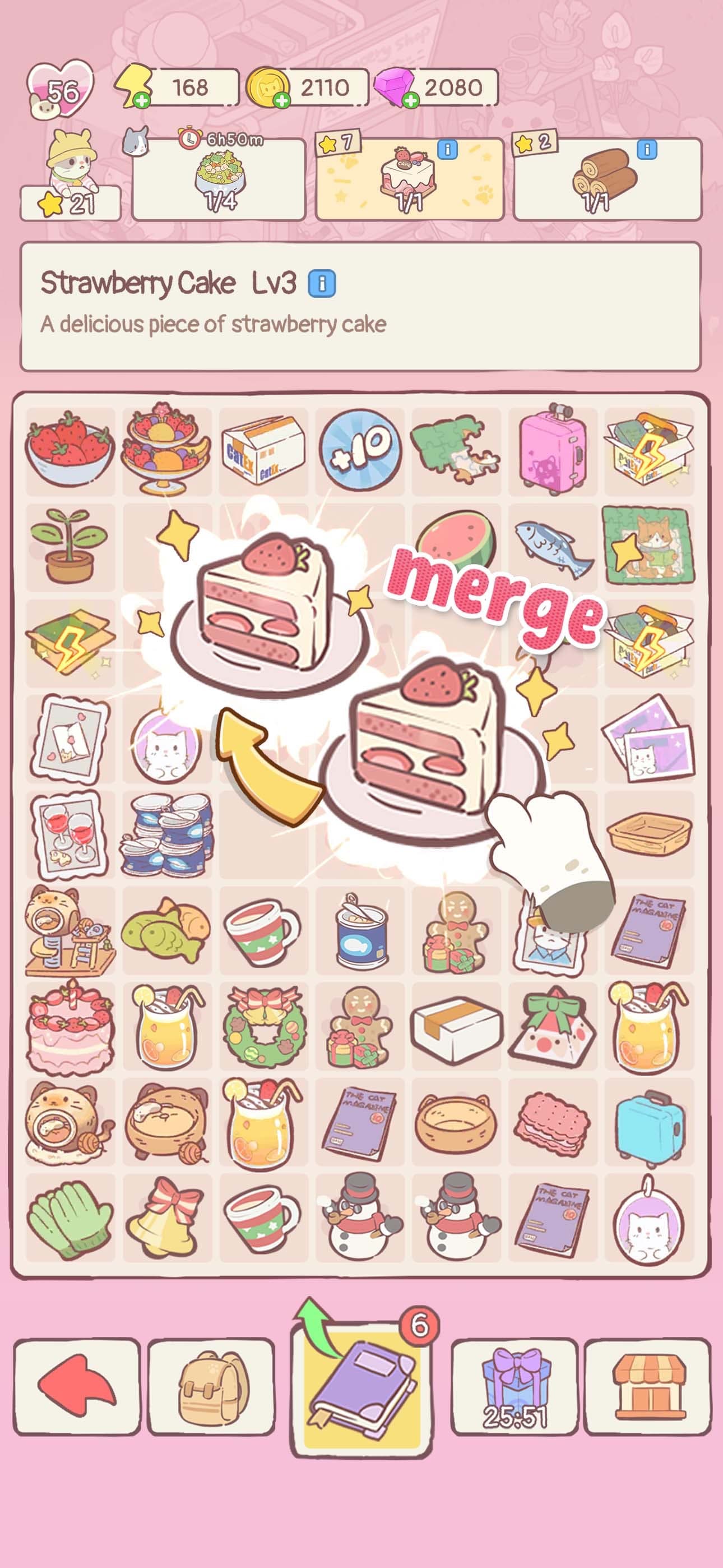 Cats Mansion - Cute Merge Game screenshot 3 - screenshot