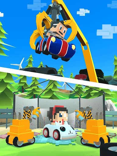 Blocky Racer - Endless Racing screenshot 14 - screenshot