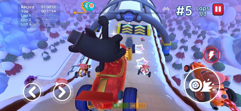 Starlit On Wheels: Super Kart screenshot 5 - screenshot
