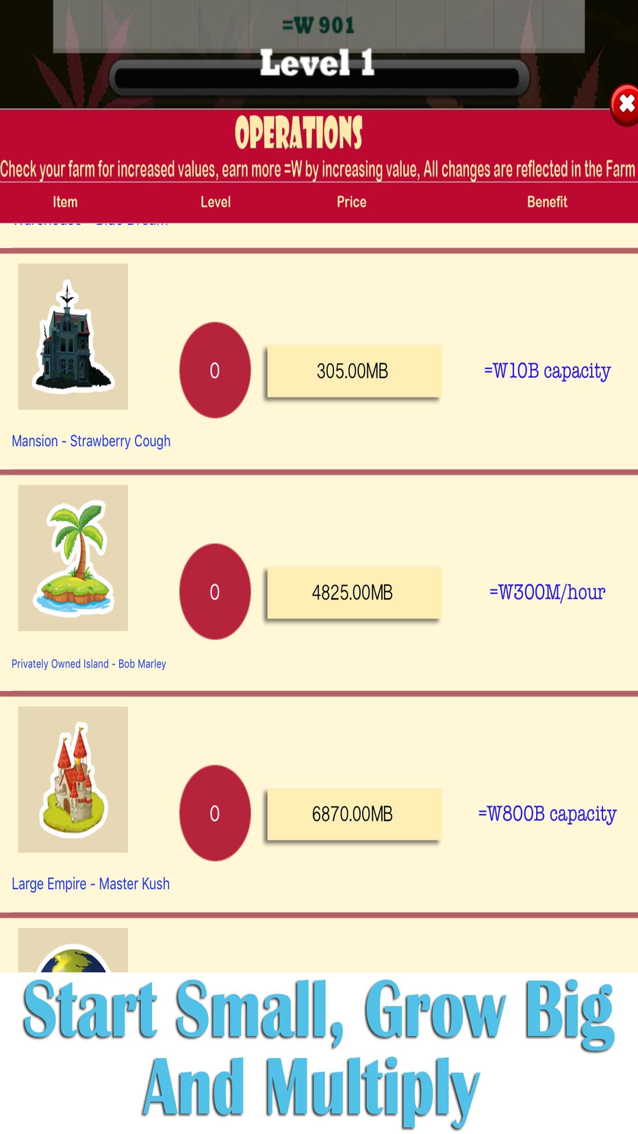 Weed Boss 2 - Run A Ganja Pot Firm And Become The Farm Tycoon Clicker Version screenshot 4 - screenshot