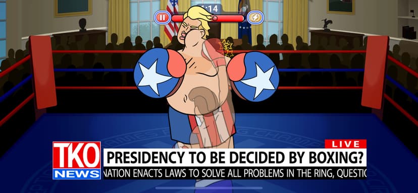 Election Year Knockout: Boxing screenshot 1 - screenshot
