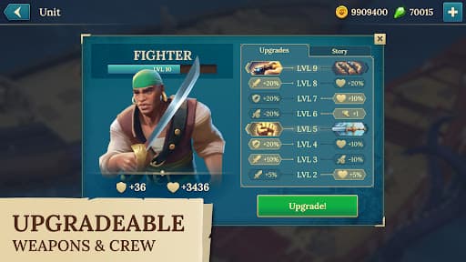 Pirate Ships・Build and Fight screenshot 5 - screenshot