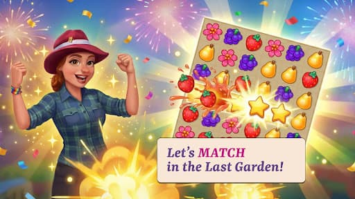 X Garden Relax Match 3 Design screenshot 1 - screenshot
