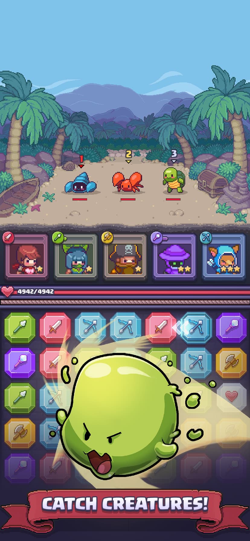 Match Land: Puzzle RPG screenshot 3 - screenshot