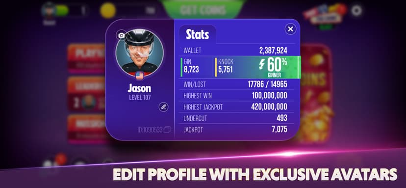 Gin Rummy Extra - Card Game screenshot 3 - screenshot