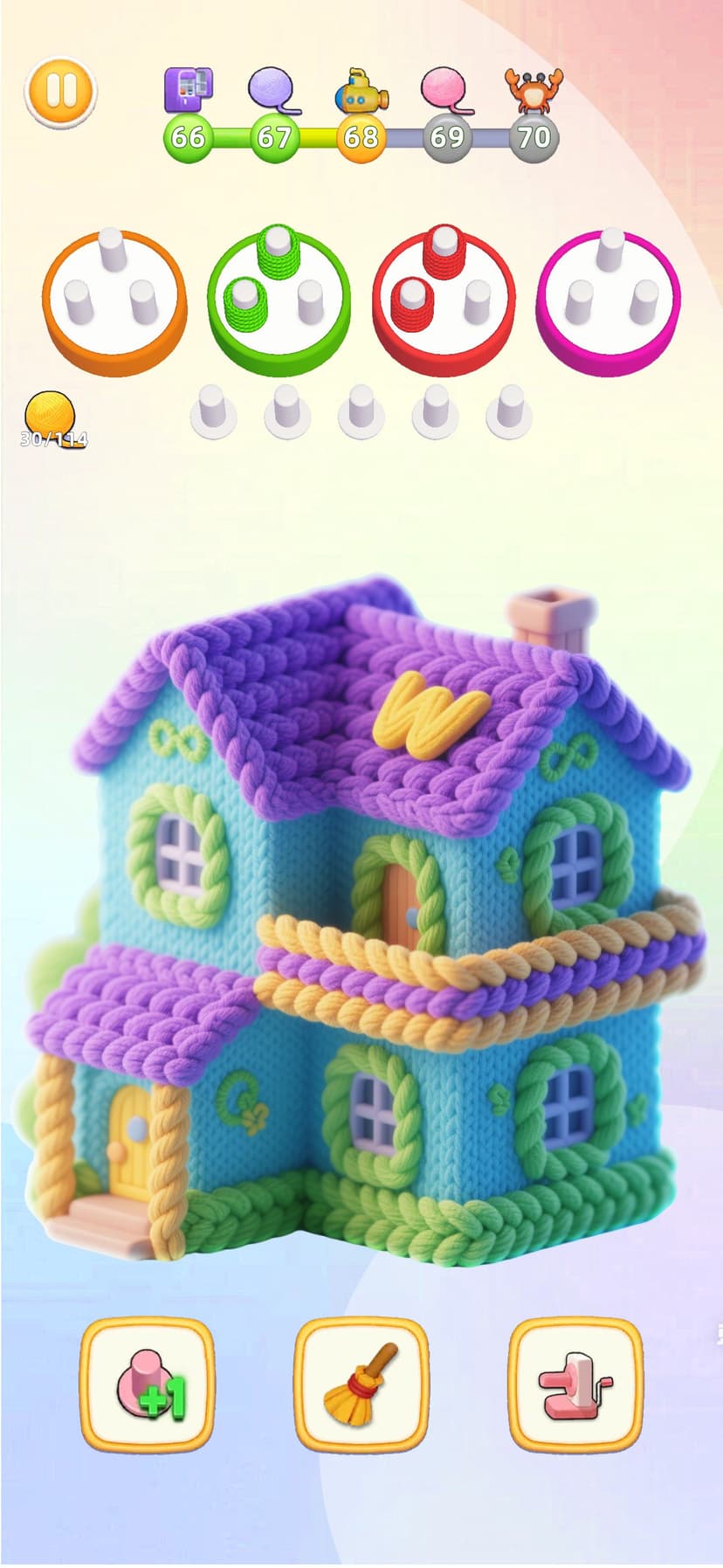 Wool Craze -Yarn Color Sort 3D screenshot 9 - screenshot