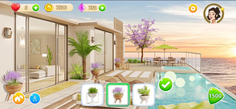 Homematch - Home Design Games screenshot 2 - screenshot