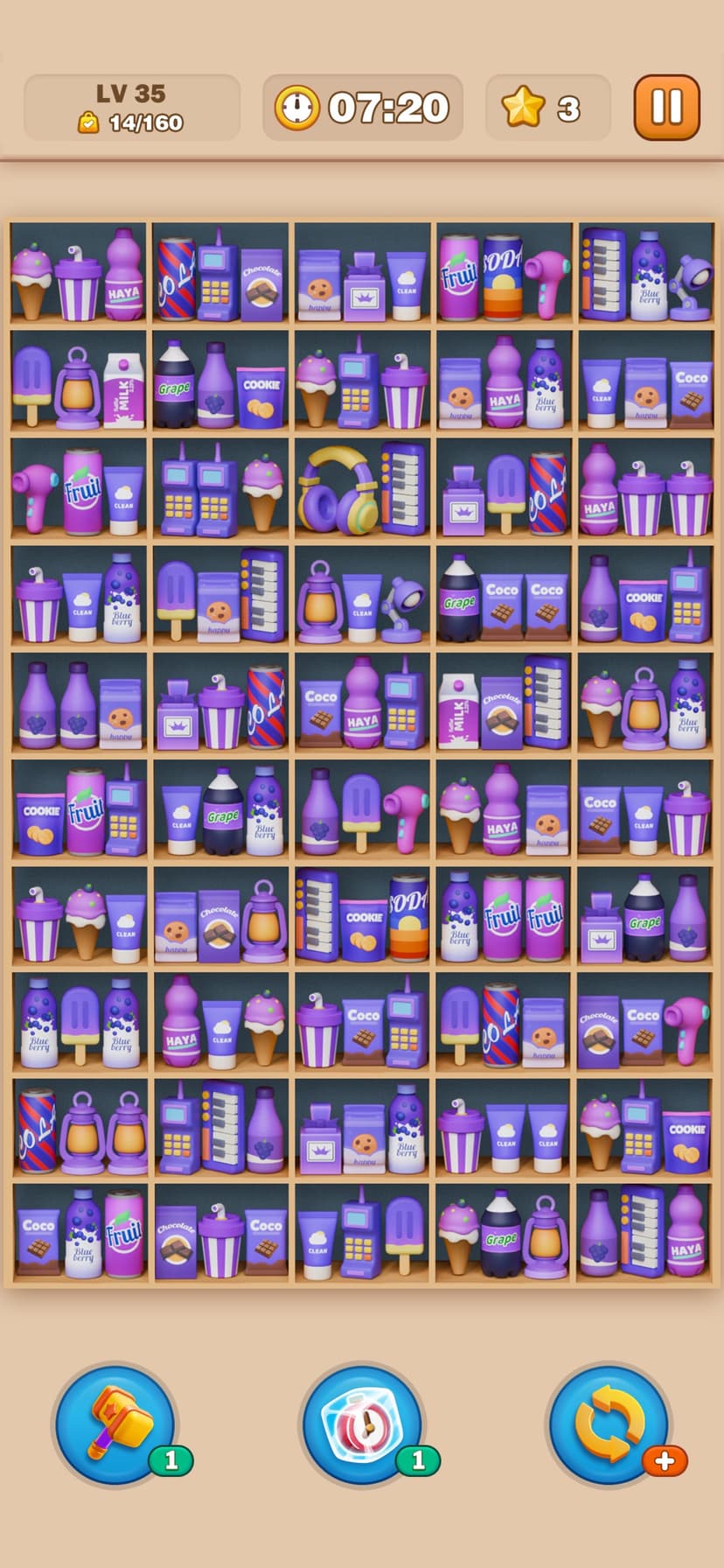 Goods Triple Match: Sorting 3D screenshot 2 - screenshot