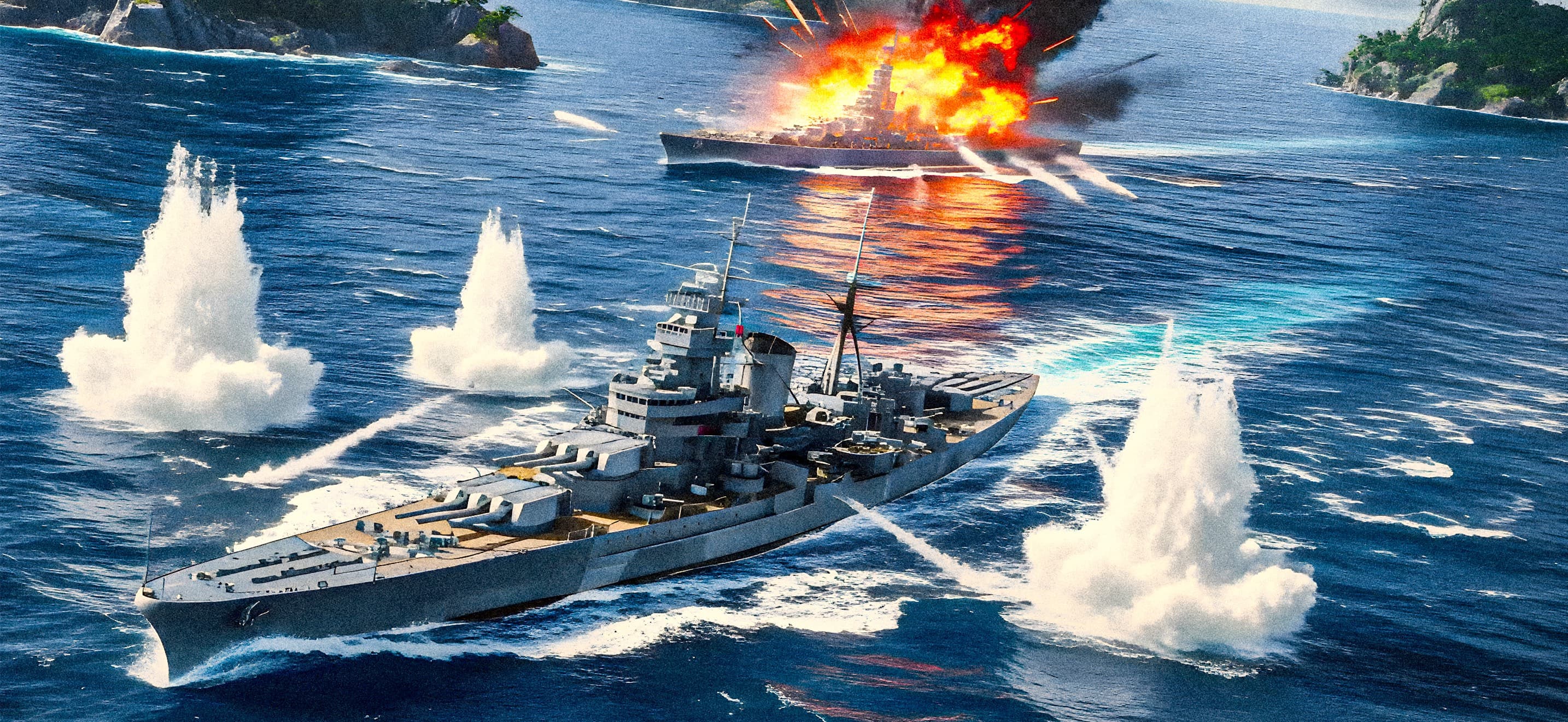 Naval Frontline: WW2 Warfare screenshot 1 - screenshot