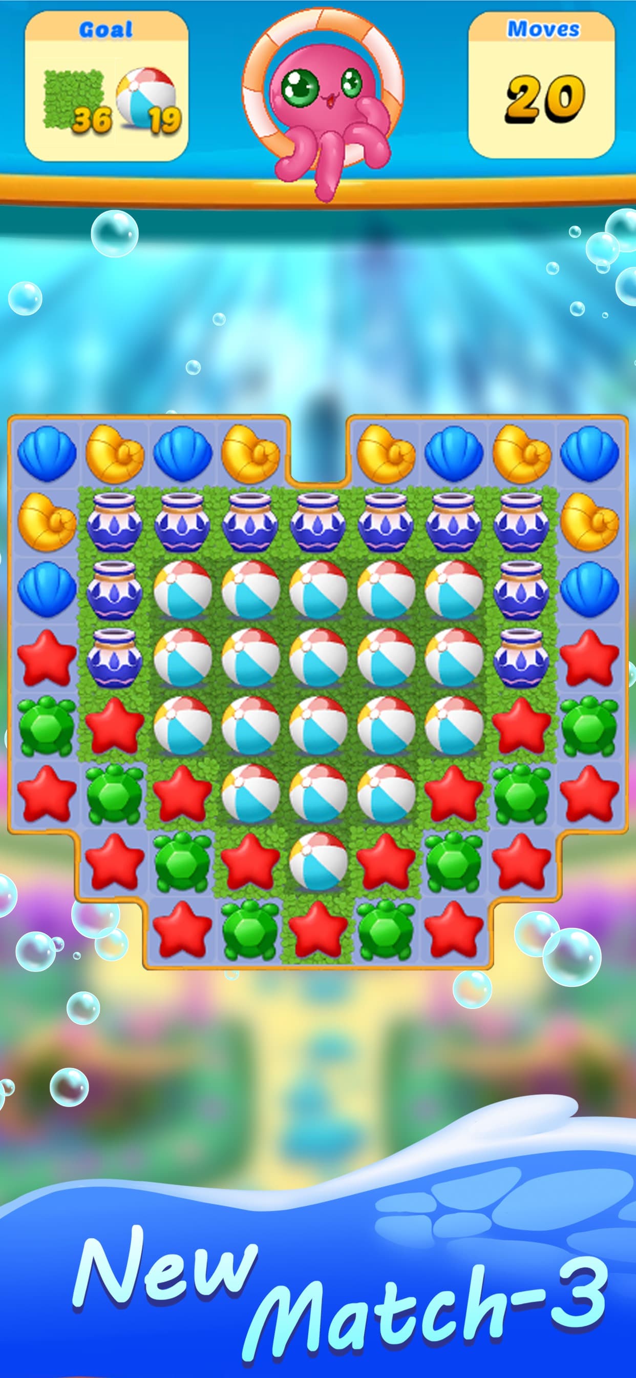 Ocean Puzzle Games-Match 3 screenshot 5 - screenshot