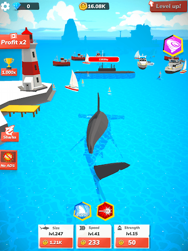 Idle Shark World - Tycoon Game screenshot 18 - screenshot