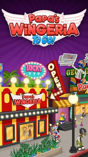 Papa's Wingeria To Go! screenshot 1 - screenshot