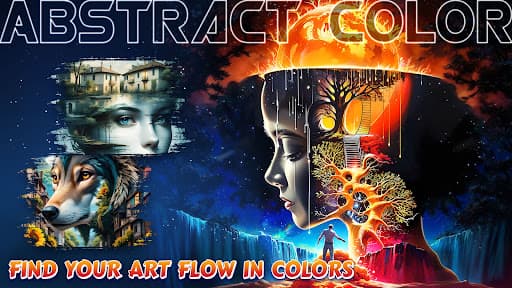 Abstract Surreal Coloring Game screenshot 13 - screenshot
