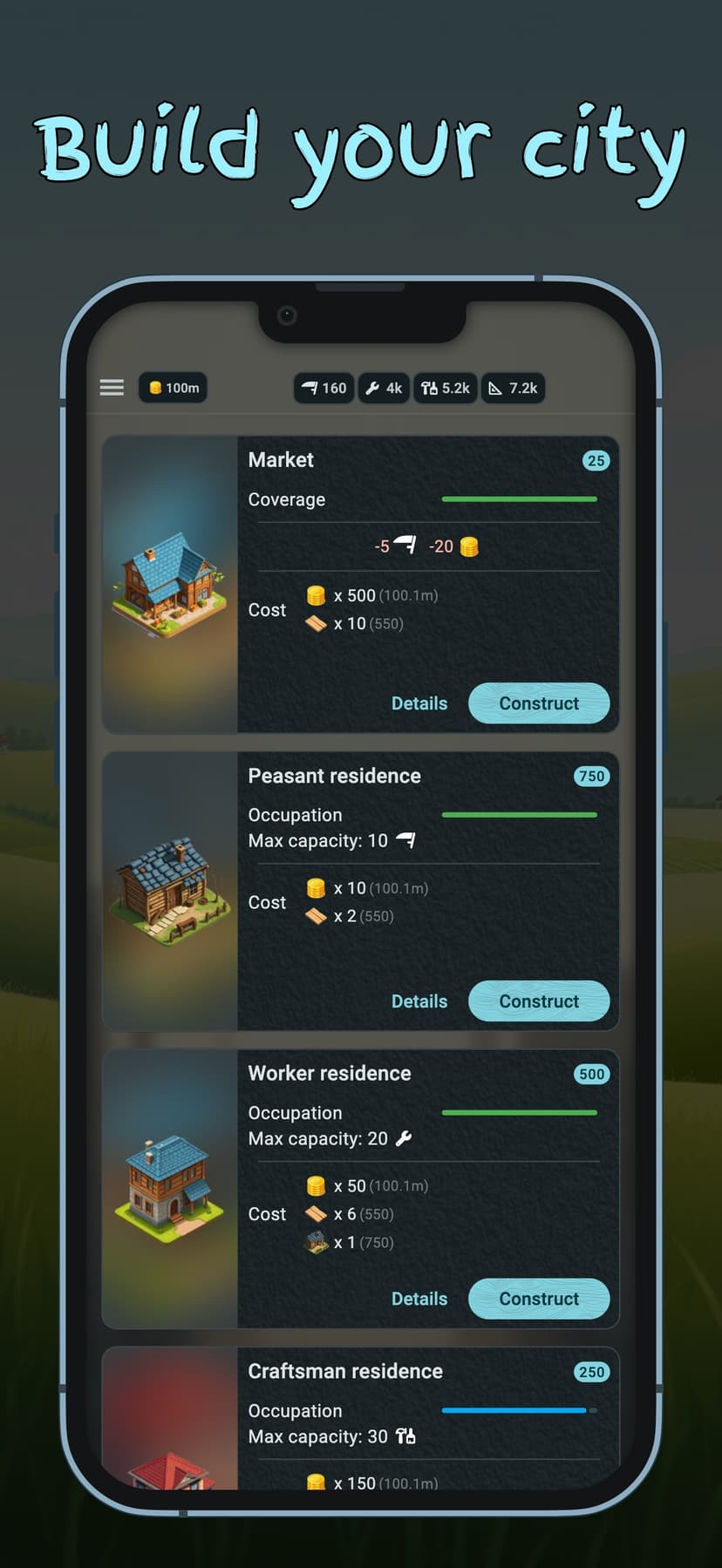 Victorian Idle City Builder screenshot 1 - screenshot