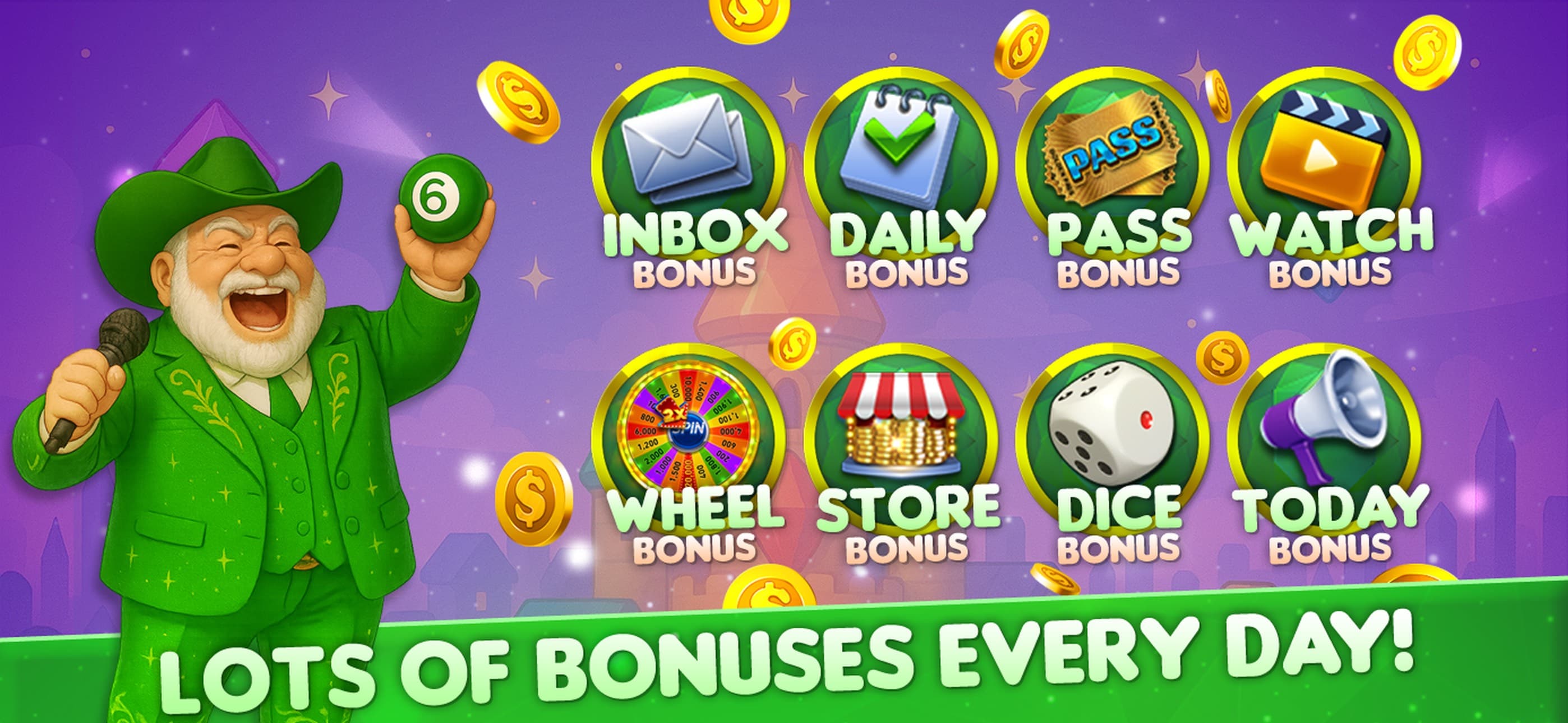 Bingo City 75: Bingo & Slots screenshot 4 - screenshot