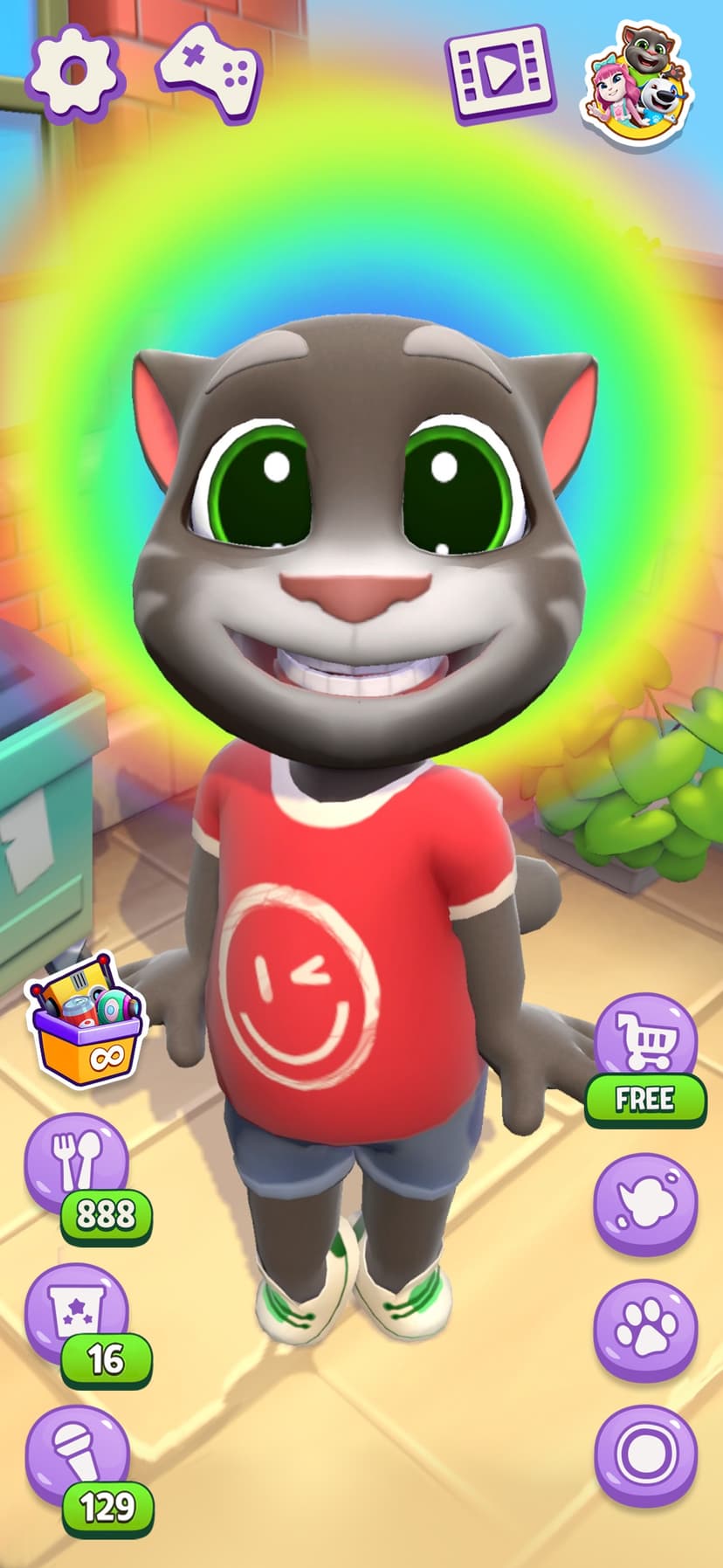Talking Tom Cat screenshot 5 - screenshot