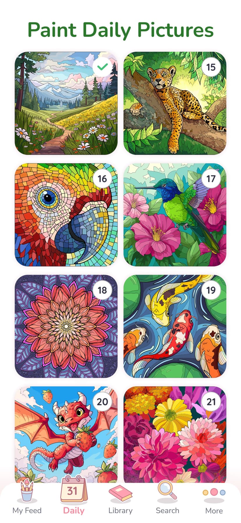 Happy Color by Numbers Game screenshot 6 - screenshot