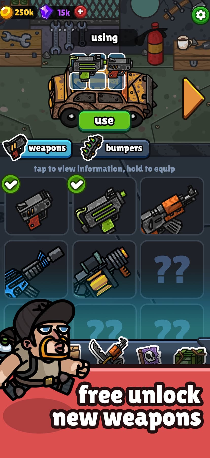 Undead Shooter: Idle Highway screenshot 1 - screenshot