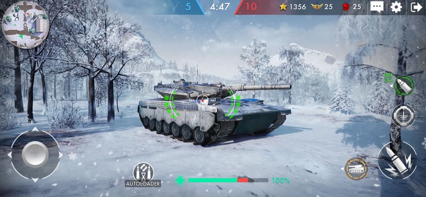 Tank Warfare: PvP Tanks Blitz screenshot 7 - screenshot