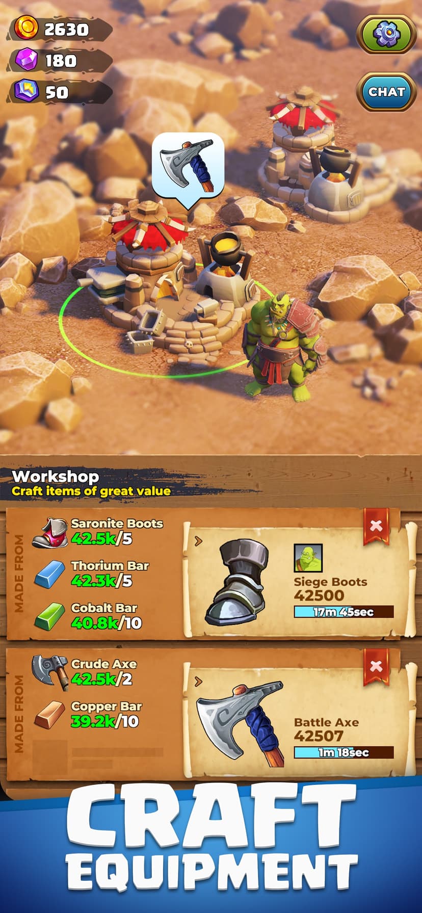 Orecraft: Mining Camp screenshot 2 - screenshot