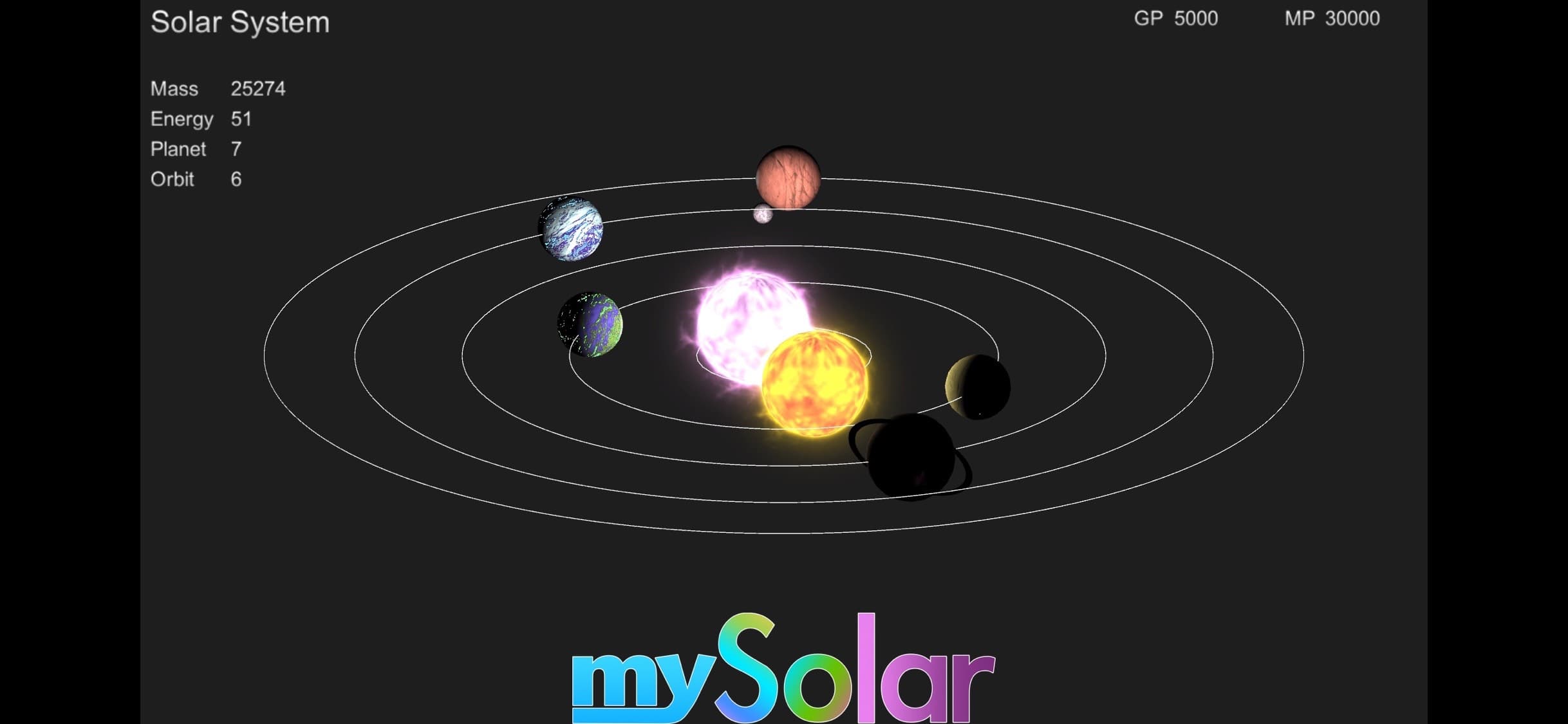 MySolar - Build your Planets screenshot 1 - screenshot