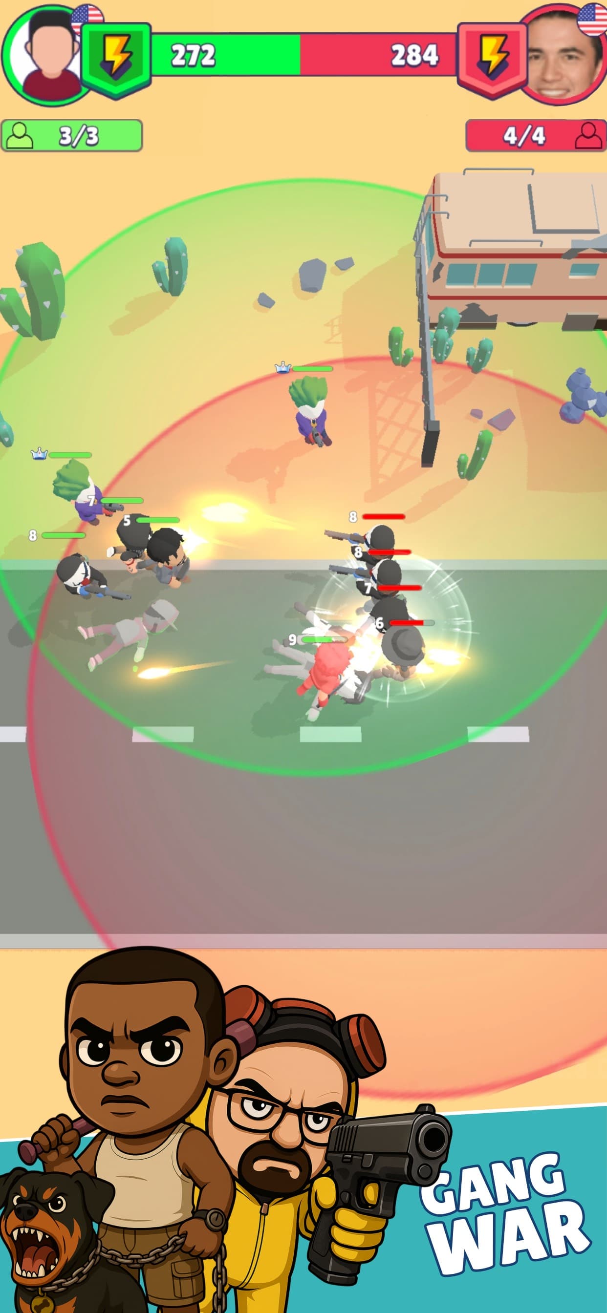 Merge Gangster Heist vs Police screenshot 4 - screenshot