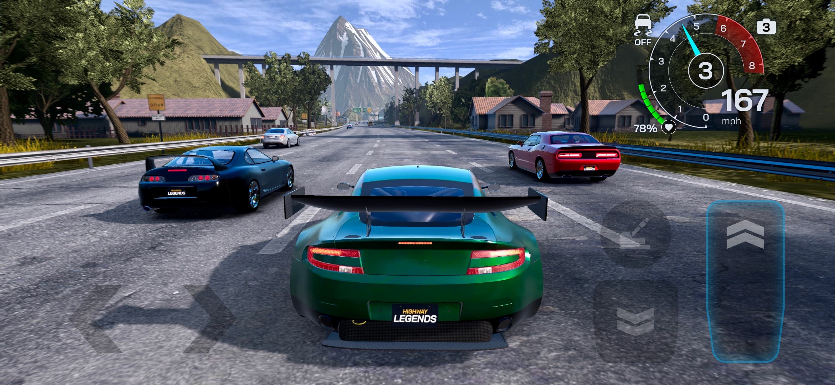 Highway Legends: Car Racing 3D screenshot 1 - screenshot