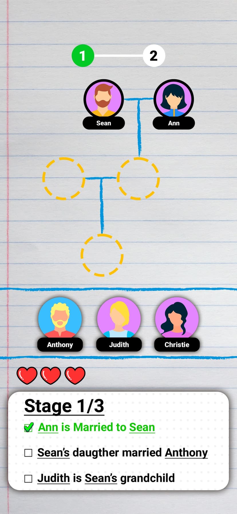 Family Tree! - Logic Puzzles screenshot 5 - screenshot