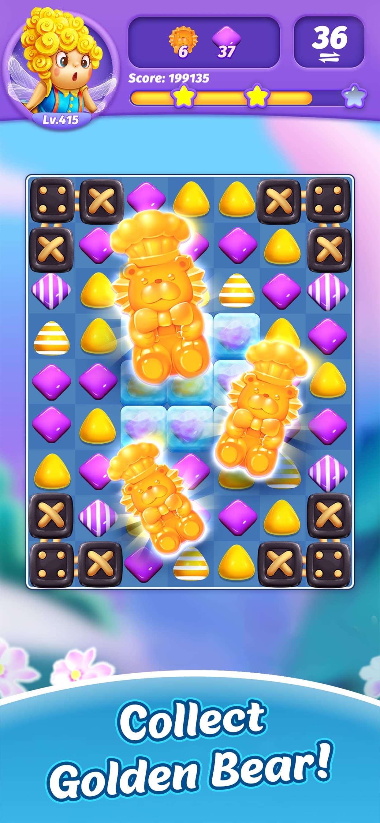 Candy Charming-Match 3 Game screenshot 1 - screenshot