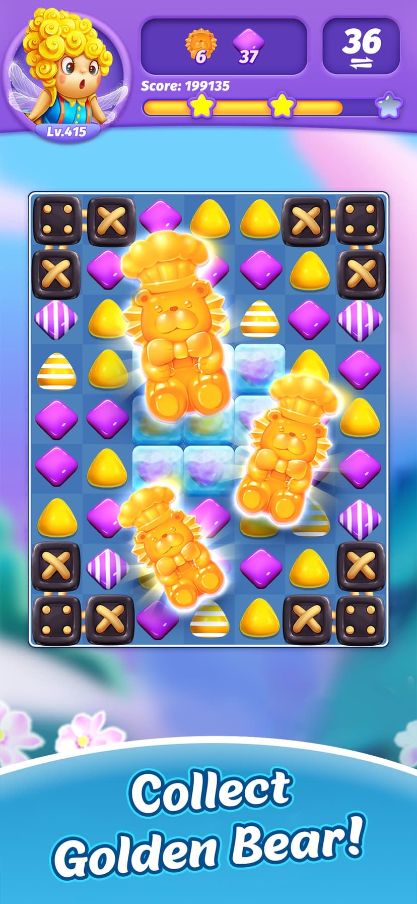Candy Charming-Match 3 Game screenshot 1 - screenshot