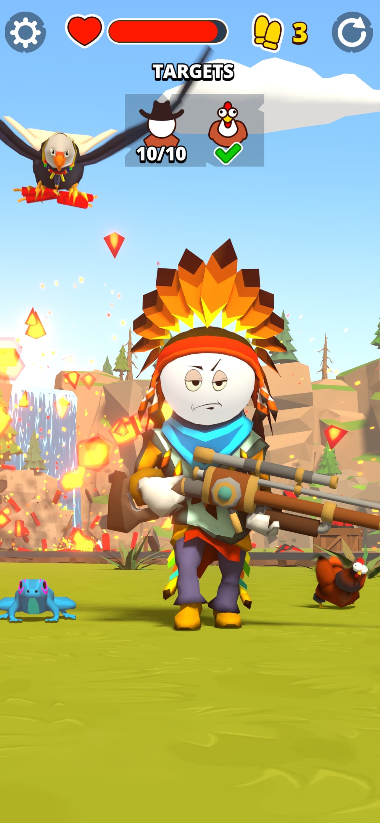Cowboy sniper: Western gun screenshot 1 - screenshot