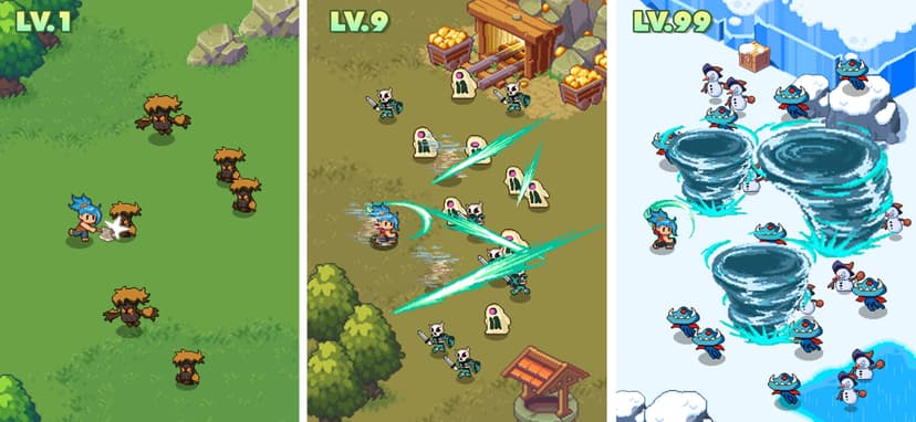 Guardian War: RPG Pixel Games screenshot 3 - screenshot