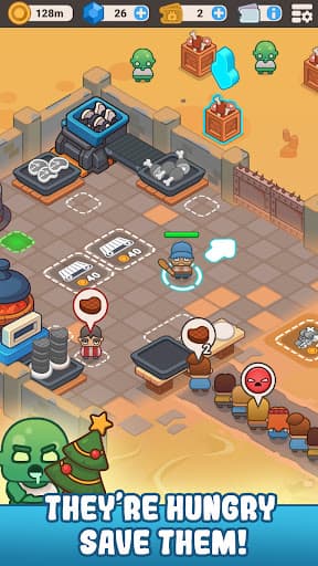 Idle Outpost: Upgrade Games screenshot 1 - screenshot