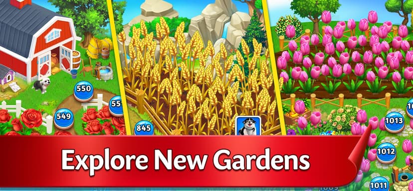 Solitaire Garden TriPeak Story screenshot 2 - screenshot