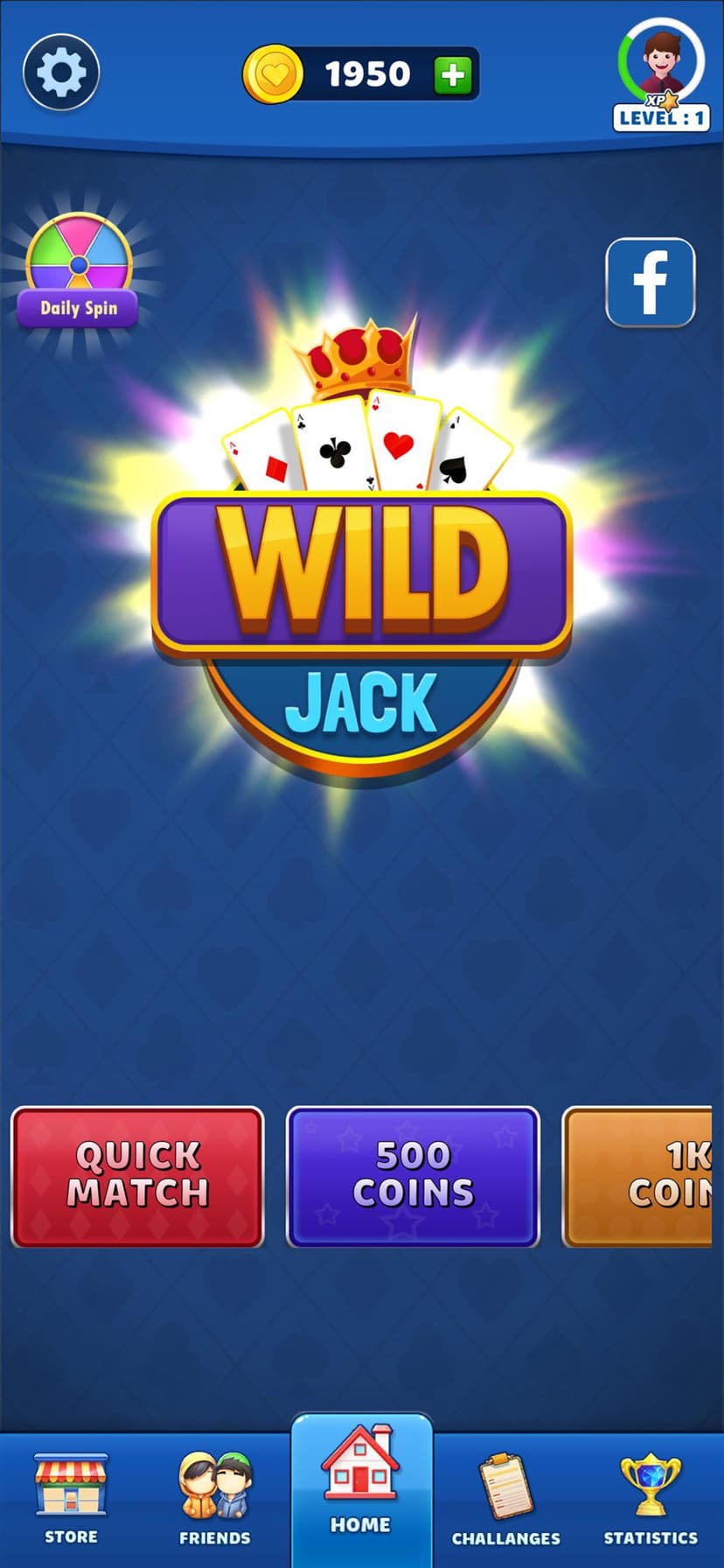 Wild Jacks : Card Game screenshot 1 - screenshot