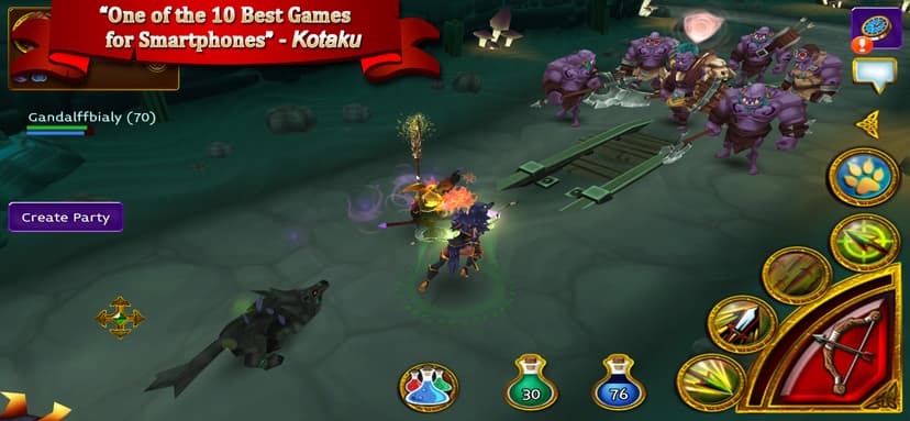 Arcane Legends MMORPG screenshot 2 - screenshot