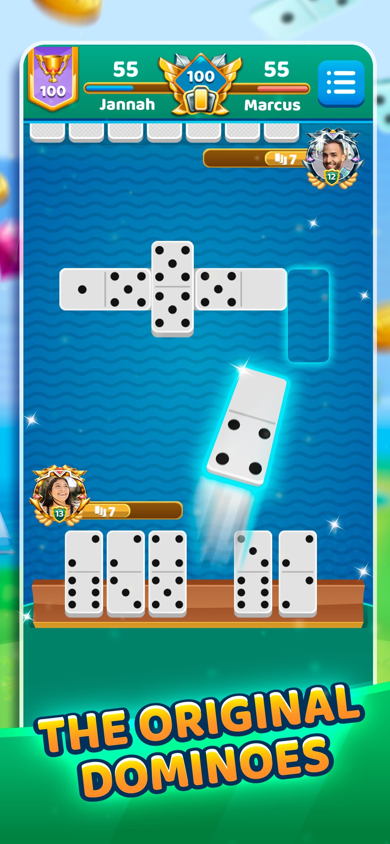 Dominoes Battle: The Best Game screenshot 1 - screenshot