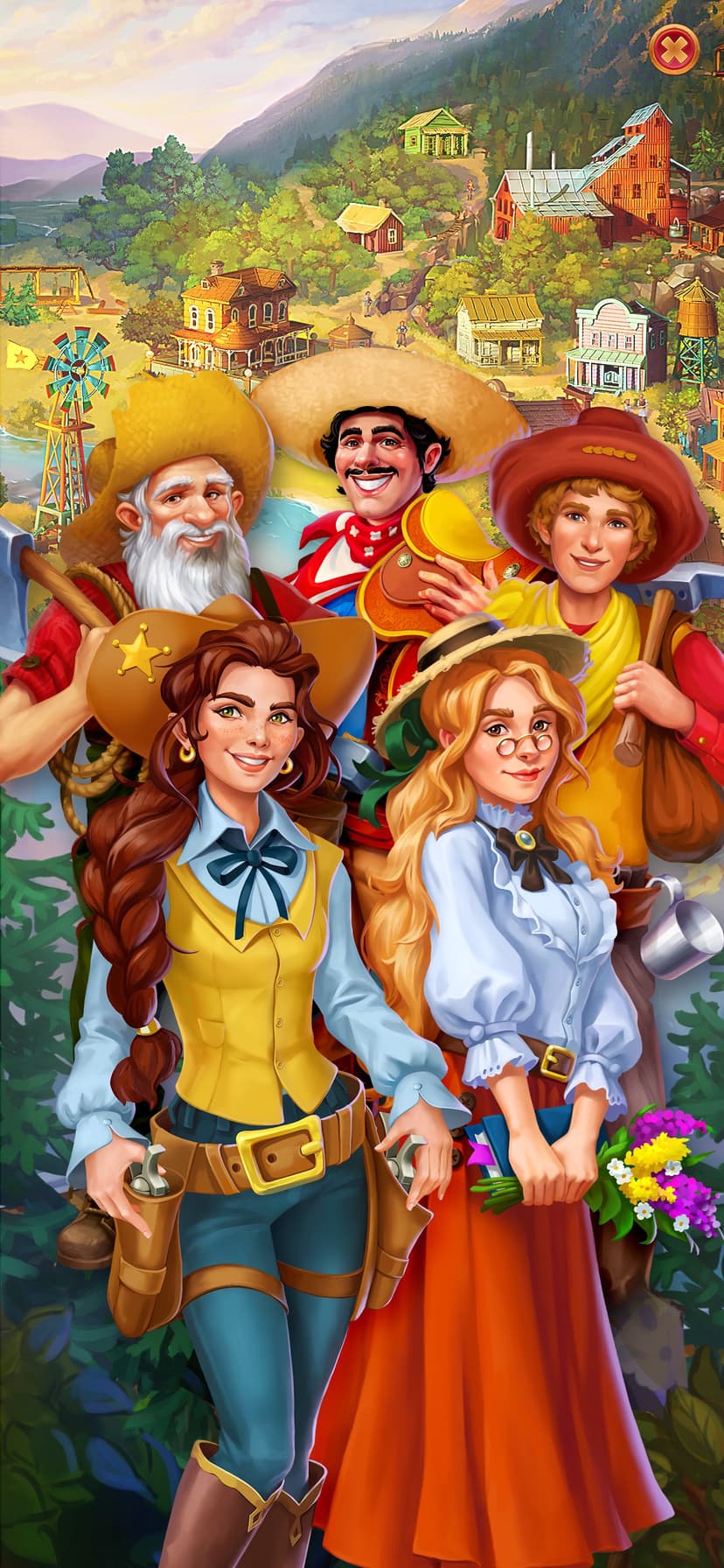 Jewels of the Wild West: Match screenshot 6 - screenshot