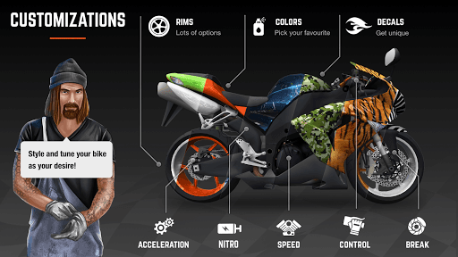 Racing Fever: Moto screenshot 3 - screenshot