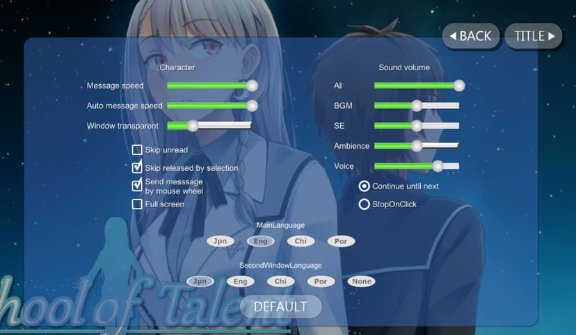 Null - screenshot