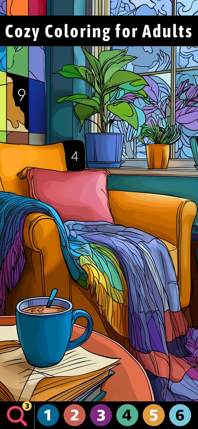 Ink: Zen Adult Color by Number screenshot 8 - screenshot