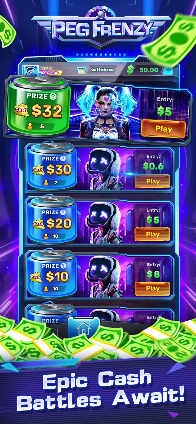 Peg Frenzy screenshot 1 - screenshot