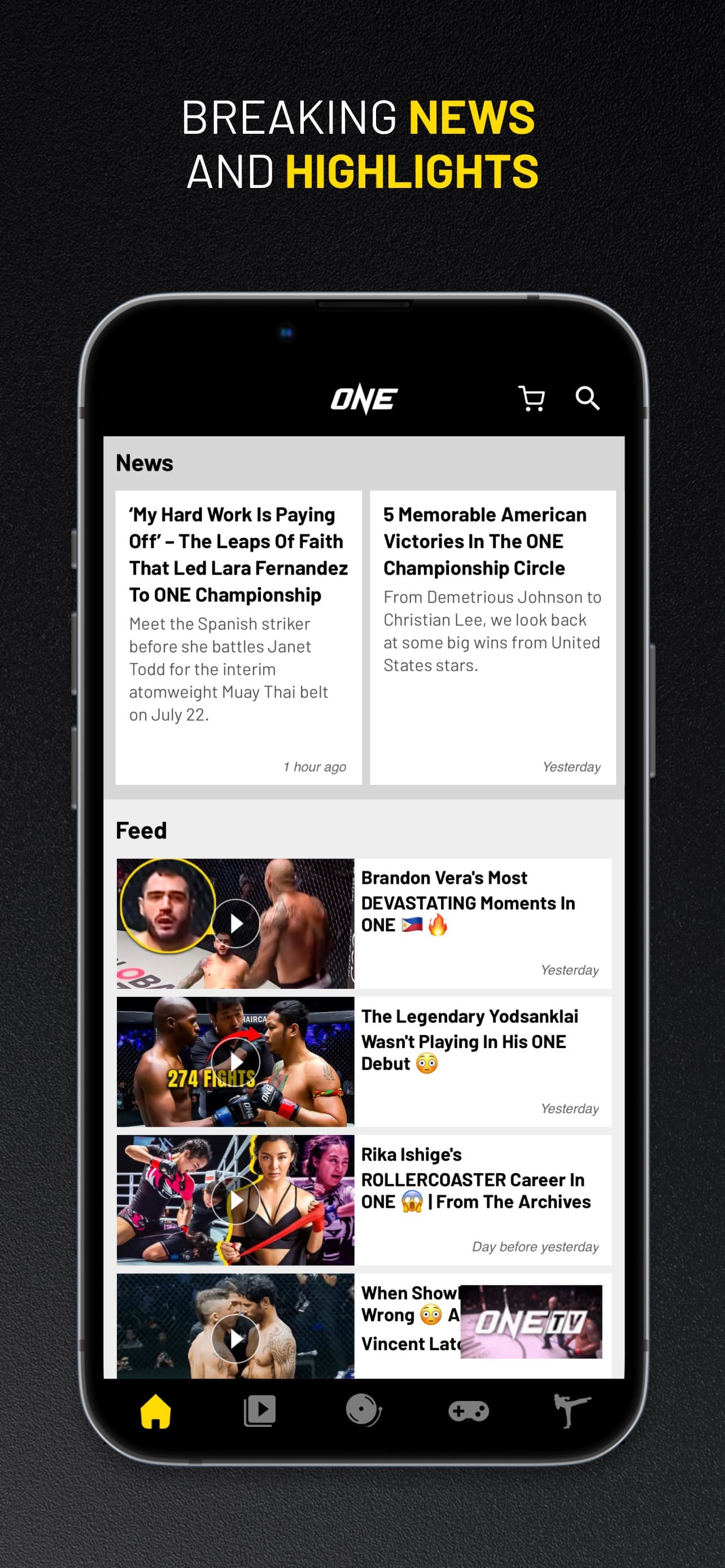 ONE Championship screenshot 4 - screenshot