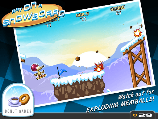 Rat On A Snowboard screenshot 5 - screenshot